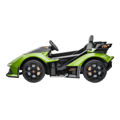 Dakott Lamborghini Gran Turismo V12 Vision Battery Power Ride On Car Toy, Green