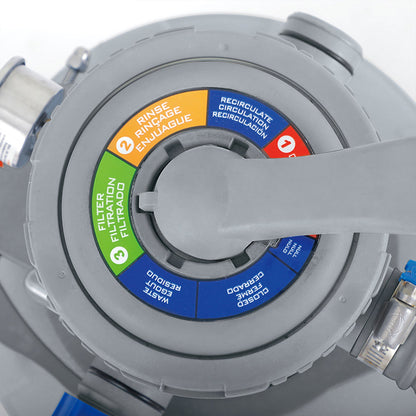 Funsicle 12 Inch Sand Filter Pump for Above Ground Pools, 1600 GPH Flow Rate