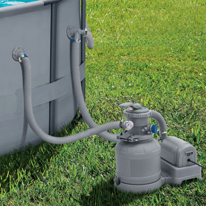 Funsicle 12 Inch Sand Filter Pump for Above Ground Pools, 1600 GPH Flow Rate