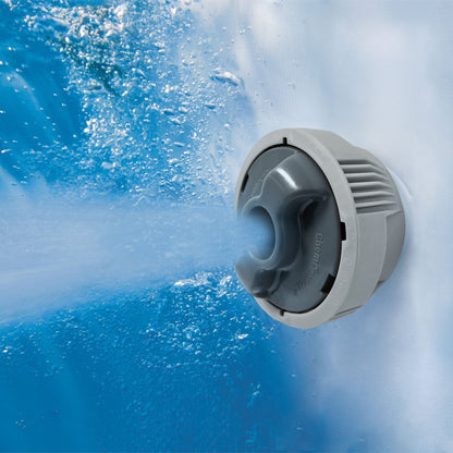 Bestway SaluSpa Boracay AirJet Inflatable Hot Tub with 120 Soothing Jets, Gray