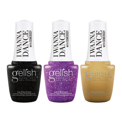 Gelish Winter I Wanna Dance With Somebody 9mL Soak Off Gel Polish Set, 3 Pack - Find Fresh Goods