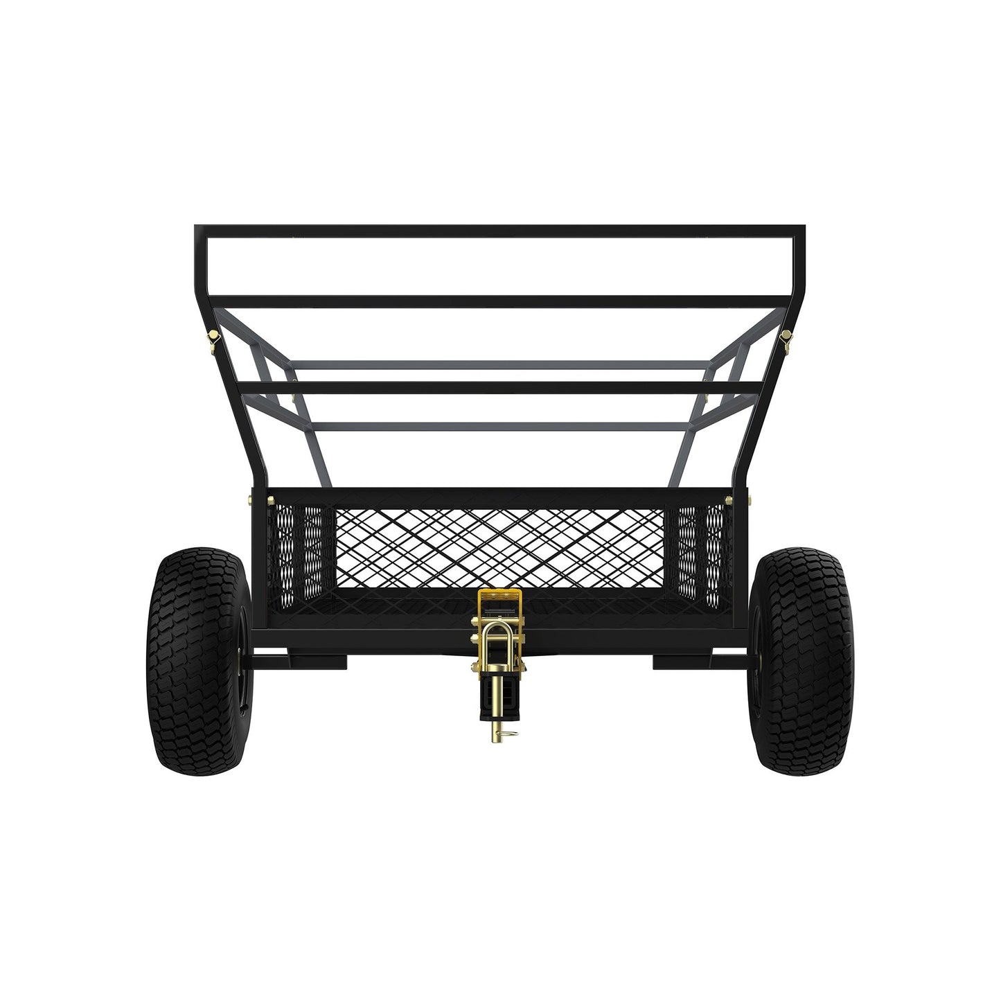 Gorilla 1400lb Steel ATV Trailer Garden Cart w/Removable Sides & 3-in-1 Tailgate - Find Fresh Goods