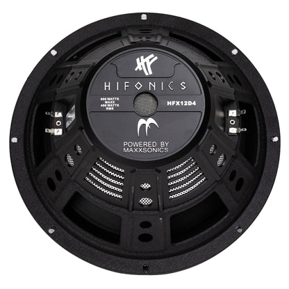 4) HIFONICS HFX12D4  12" 2400W Car Audio DVC Subwoofers Power Bass Subwoofers - Find Fresh Goods