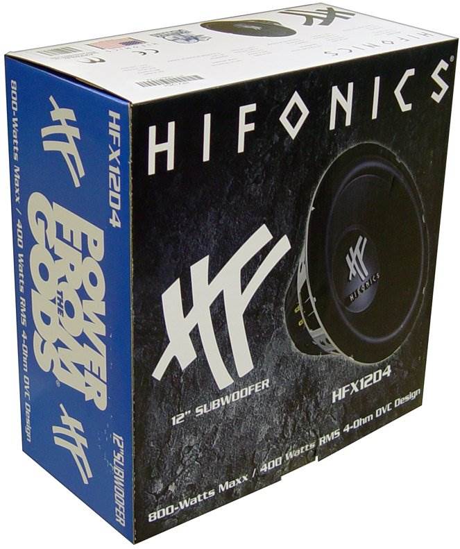 HIFONICS 12" 800 Watt 4 Ohm DVC Car Audio Subwoofer Power Bass Sub (8 Pack) - Find Fresh Goods
