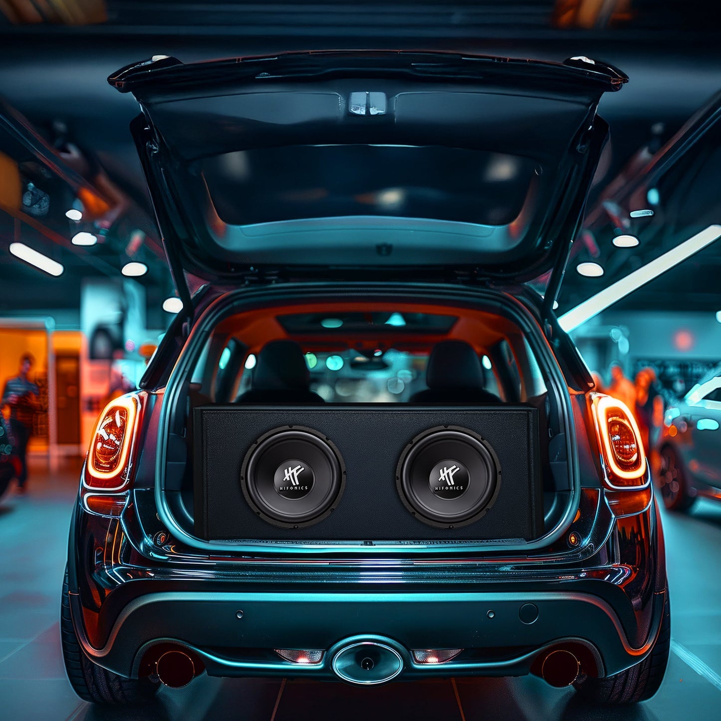 Hifonics HFX12D4 12" Subwoofer, 800W Max Car & Powersports Speaker, 1 Pair - Find Fresh Goods