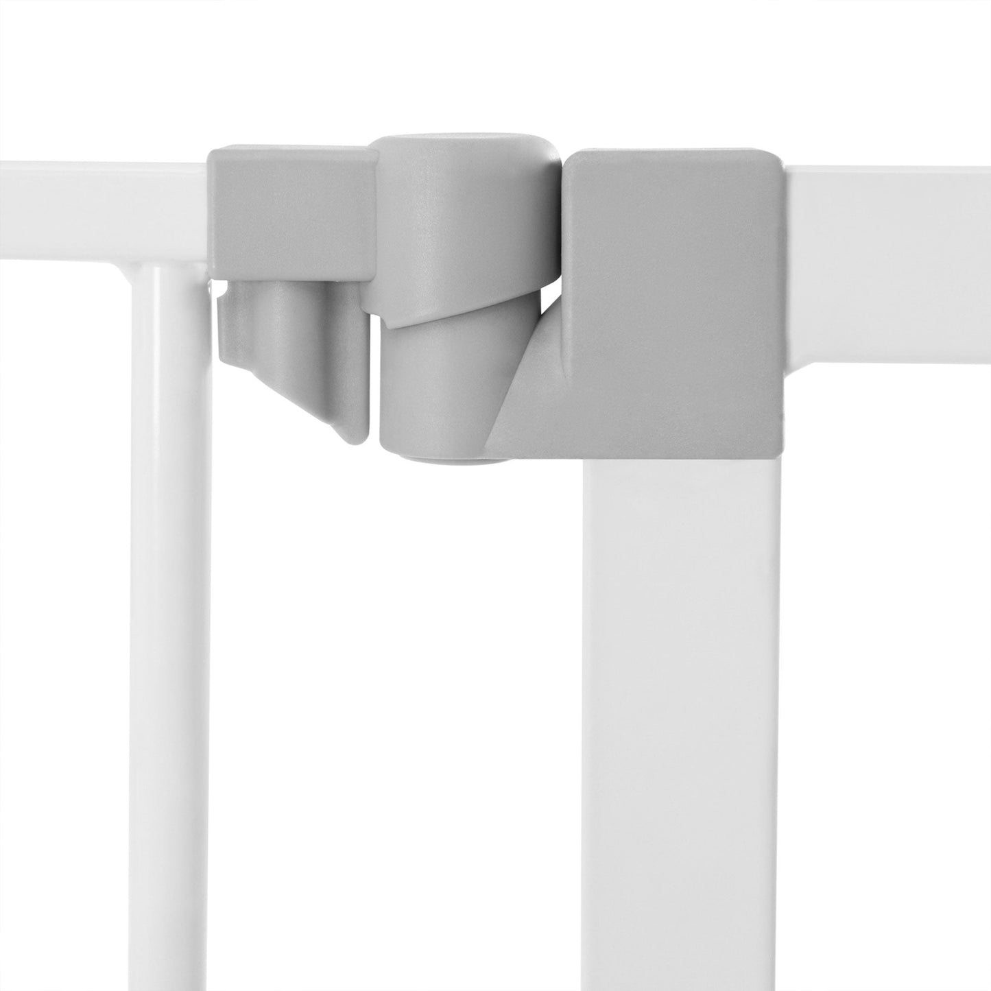 hauck 59726 Open N Stop KD Pressure Fit Safety Gate for Doors 29 to 31", White