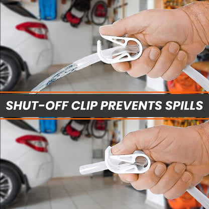 GasTapper SiphonPro Fuel Hand Pump for Gas, Oil, Diesel, and Water with 9' Hose - Find Fresh Goods