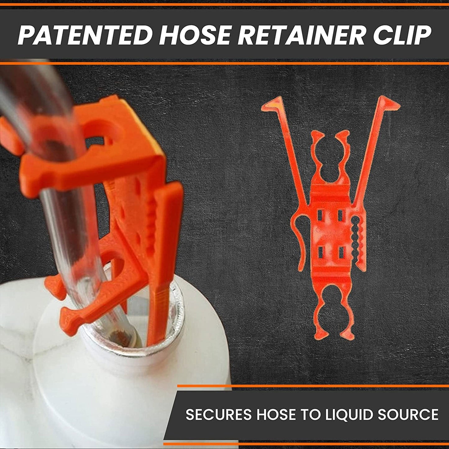 GasTapper SiphonPro Fuel Hand Pump for Gas, Oil, Diesel, and Water with 9' Hose - Find Fresh Goods