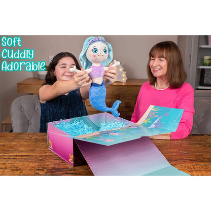 The Memory Building Company Large Mermaid Surprise Box for Kids Ages 6 and Up
