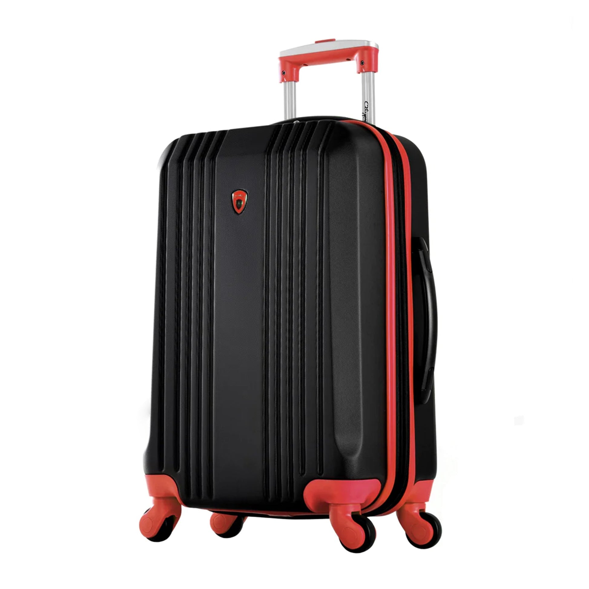 Olympia Apache II Hardcase 4 Wheel Spinner Suitcase 3 Piece Luggage Set, Red - Find Fresh Goods