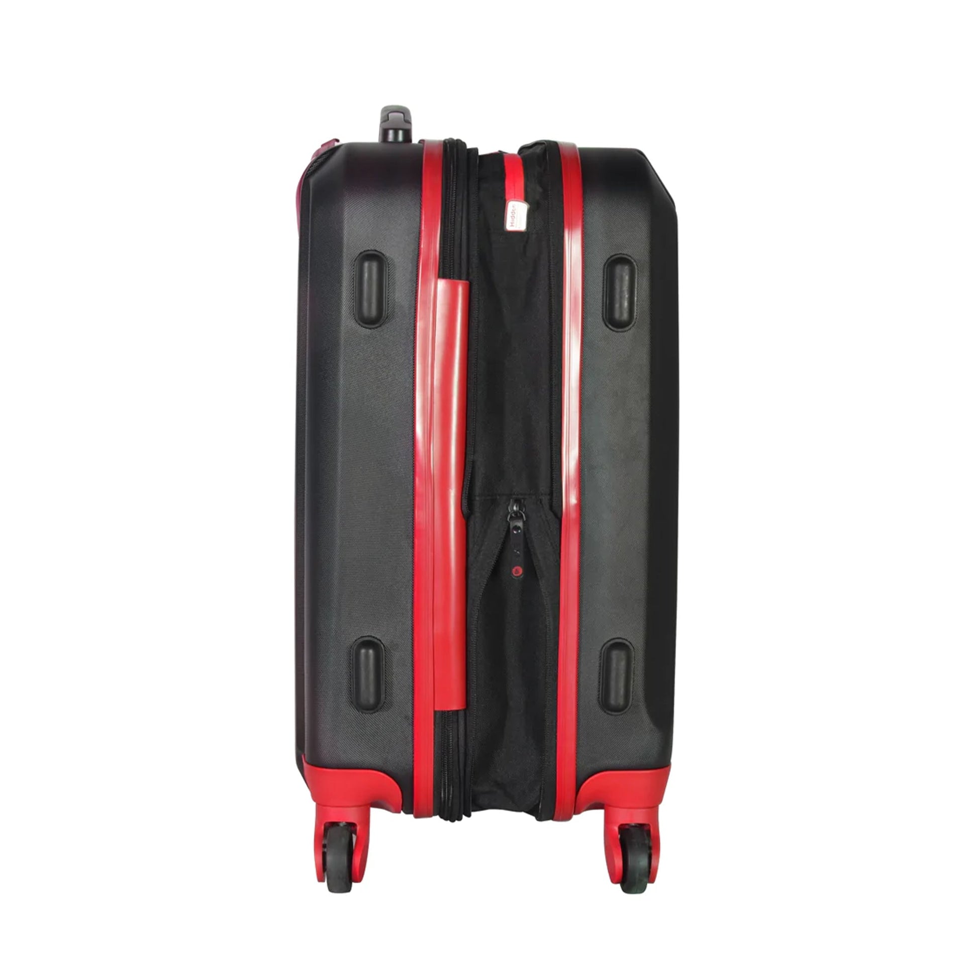 Olympia Apache II Hardcase 4 Wheel Spinner Suitcase 3 Piece Luggage Set, Red - Find Fresh Goods