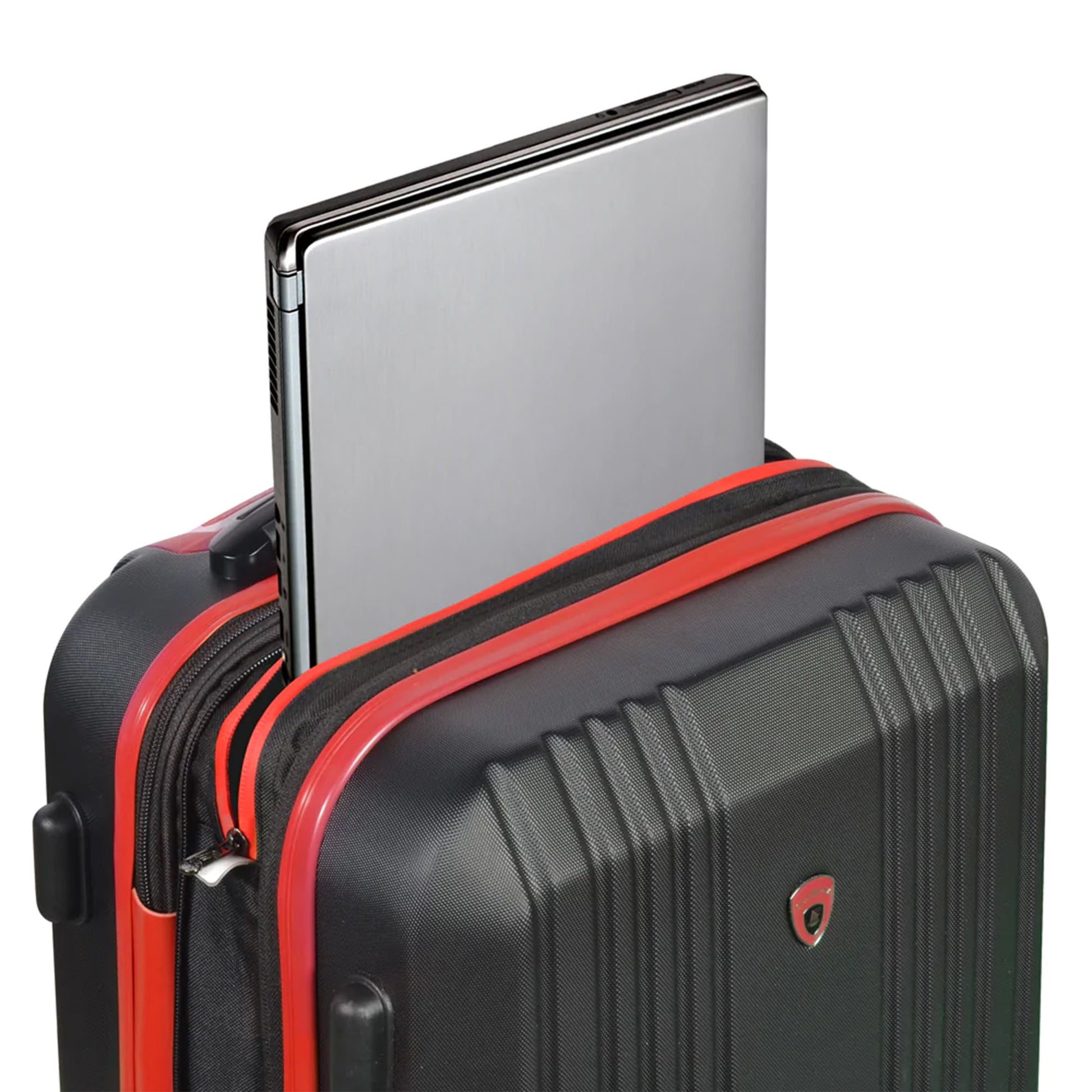 Olympia Apache II Hardcase 4 Wheel Spinner Suitcase 3 Piece Luggage Set, Red - Find Fresh Goods