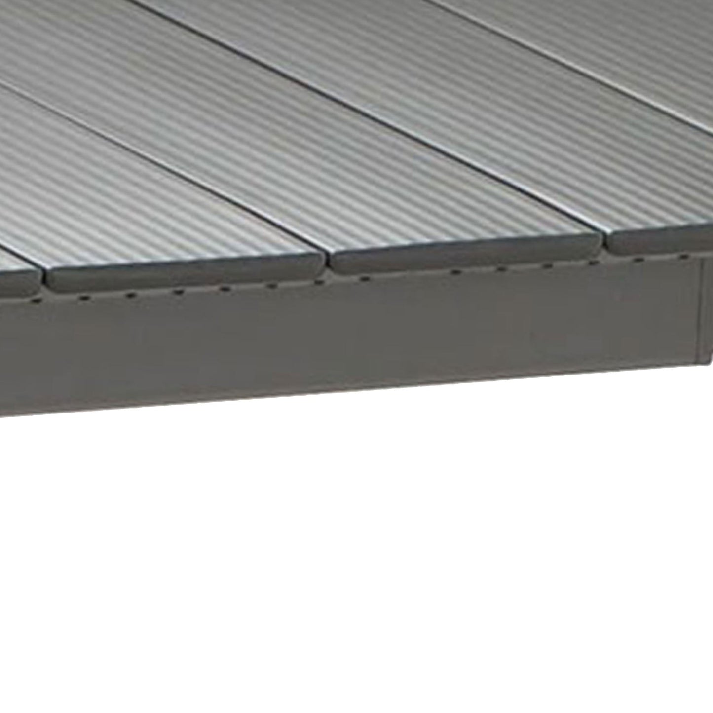 Lafuma ORON Extendable 6-8 Person Outdoor Aluminum Garden Dining Table, Titanium