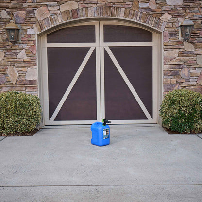 Scepter SmartControl Dual Handle Kerosene Can Container Jug, 5 Gal/18.9L, Blue