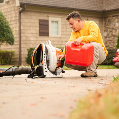 Scepter SmartControl Dual Handle Gasoline Can Jug with Funnel, 5 Gal/18.9L, Red - Find Fresh Goods