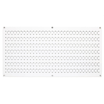 Wall Control 32" x 16" Horizontal Pegboard Garage Tool Organizer, White (3 Pack)