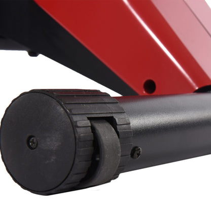 Stamina Products X Magnetic Compact Rowing Machine Rower, Black/Red