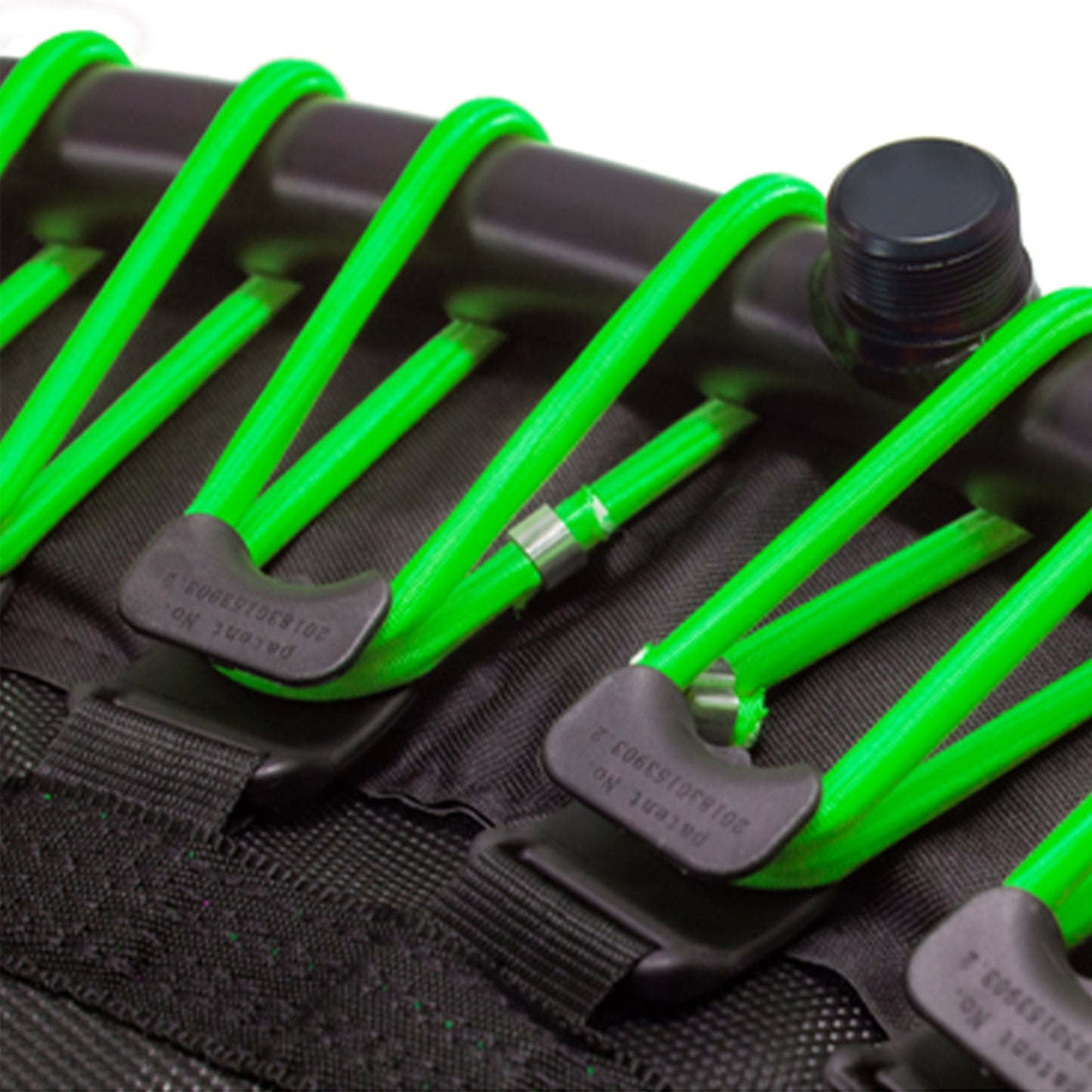 LEAPS & REBOUNDS 48" Adjustable Stability Bar with 48" Fitness Trampoline, Green