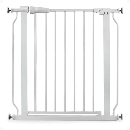 BalanceFrom Walk-Thru Safety Gate for Baby and Pets, 29.1-33.8"W, 30"H, White
