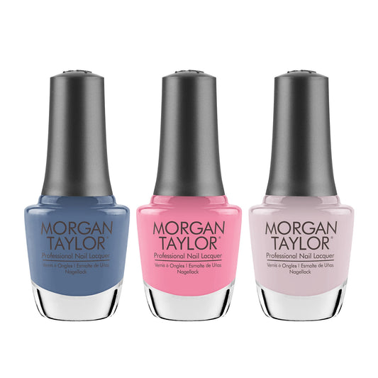 Morgan Taylor Spring 2023 Pure Beauty Nail Lacquer Polish Manicure Set, 3 Pack - Find Fresh Goods