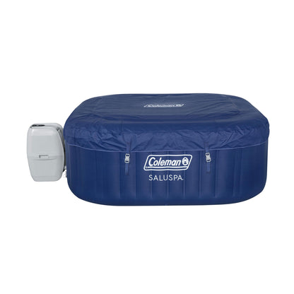 Coleman Atlantis AirJet Square Inflatable Hot Tub with EnergySense Cover, 2 Pack