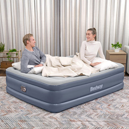 Bestway Tritech, Sized 20" Mattress with Built-In AC Pump and Bag