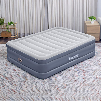 Bestway Tritech, Sized 20" Mattress with Built-In AC Pump and Bag