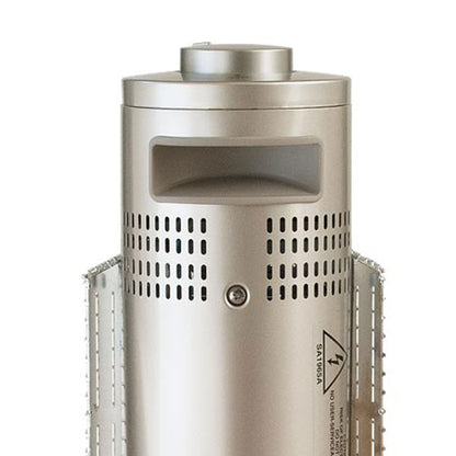 Sengoku HeatMate Portable Instant Heat Graphite Tower Electric Heater, Champagne