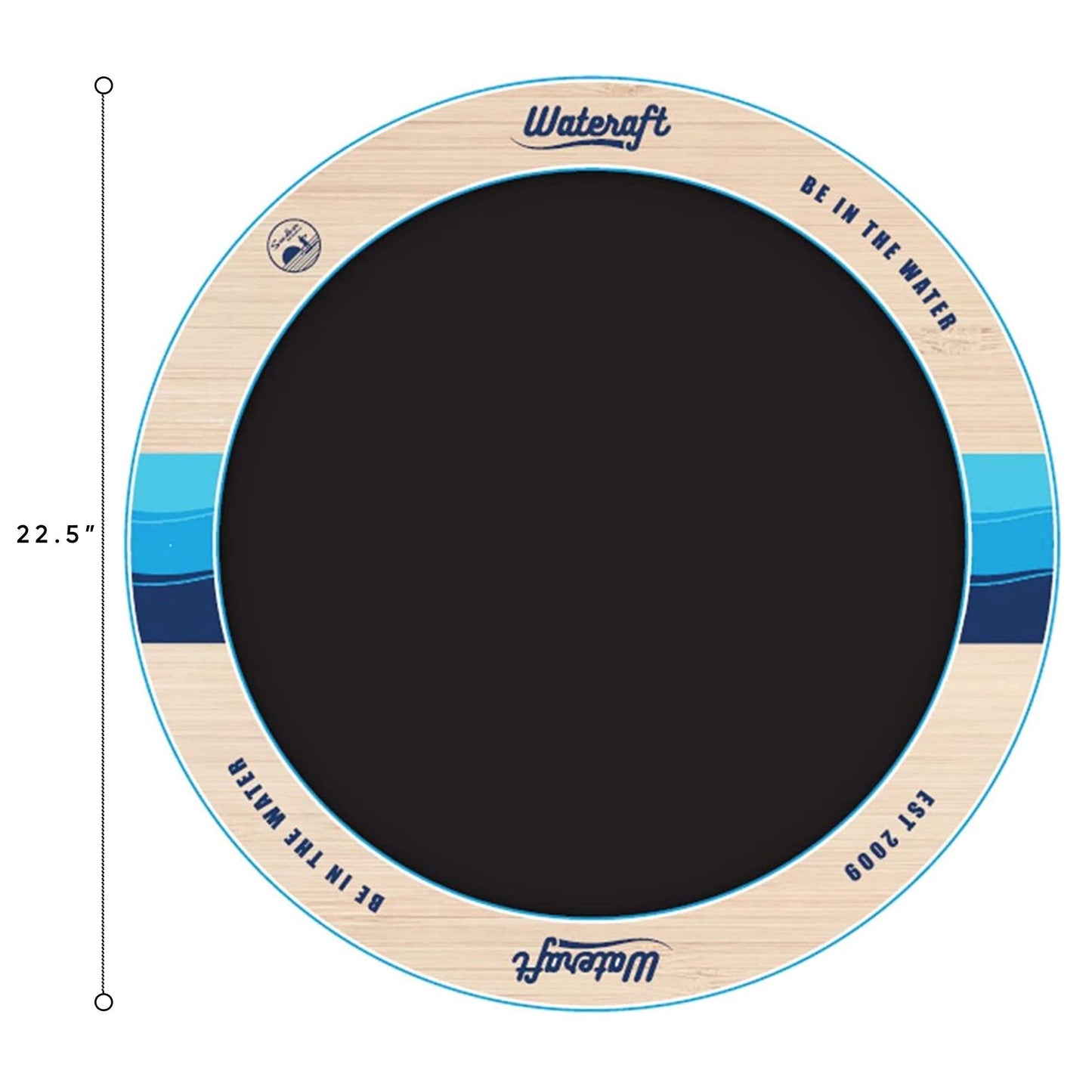 WateRaft Floating Inflatable Dock with Mesh Net Center