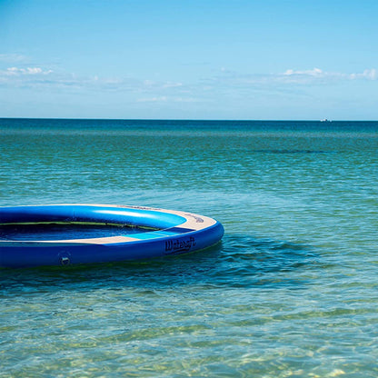 WateRaft Floating Inflatable Dock with Mesh Net Center