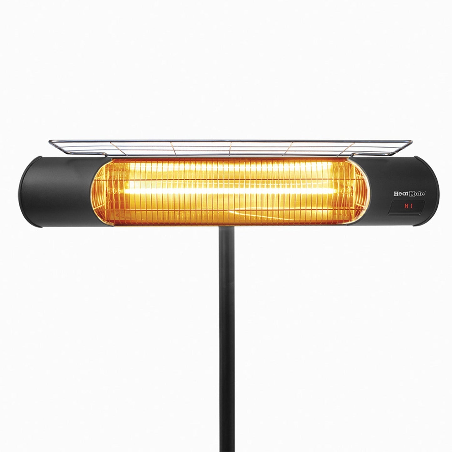 Sengoku HeatMate Weatherproof Graphite Patio Heater with Remote, Black (2 Pack)