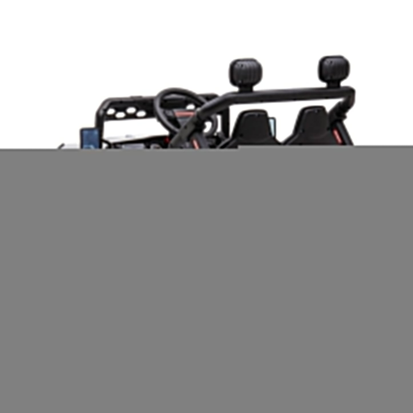 DAKOTT 12V Ride On Truck Electric Off Road Car w/Remote Control for Kids, White