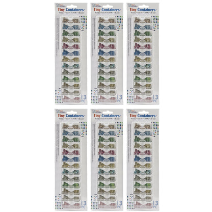 Elizabeth Ward Bead Storage Solutions 13 Piece Craft Storage Containers (6 Pack)