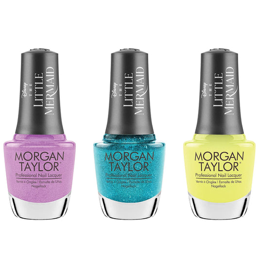 Morgan Taylor Summer 2023 Little Mermaid Splash of Color Nail Polish Set, 3 Pack - Find Fresh Goods