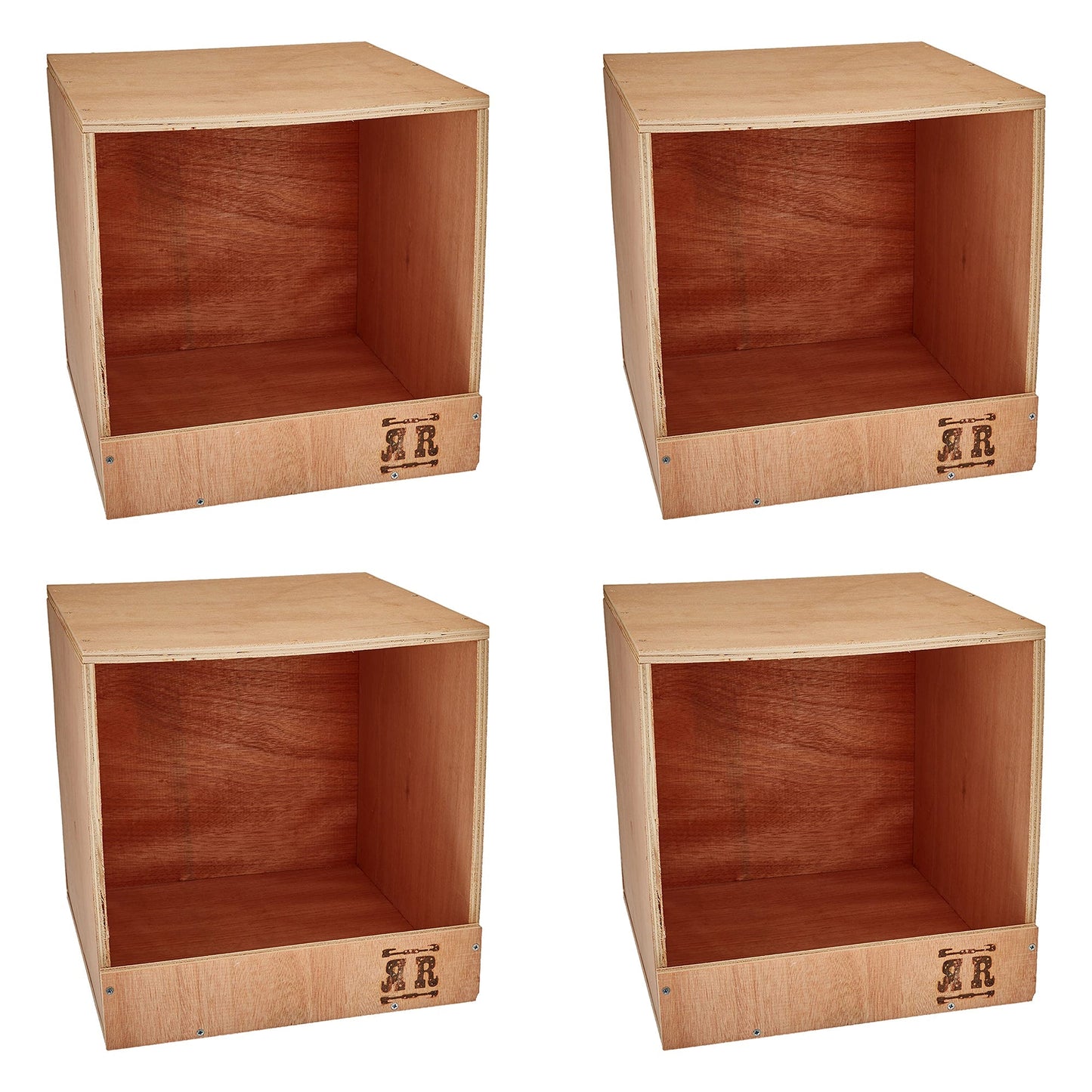 Rugged Range Products Studio Chicken Coop Nesting Box for 1 to 2 Hens (4 Pack)