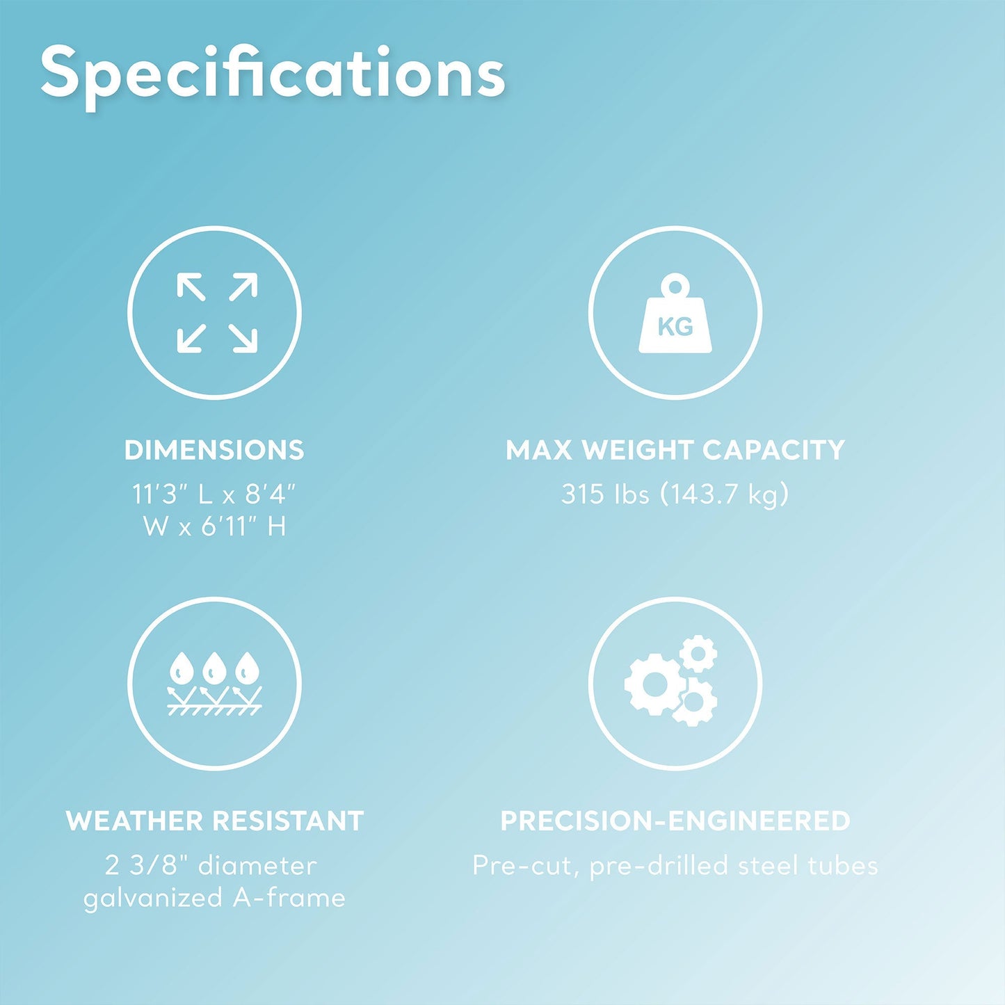 Intex Three Feature Colored Playground Swing Set with Trapeze Bar, Multicolor