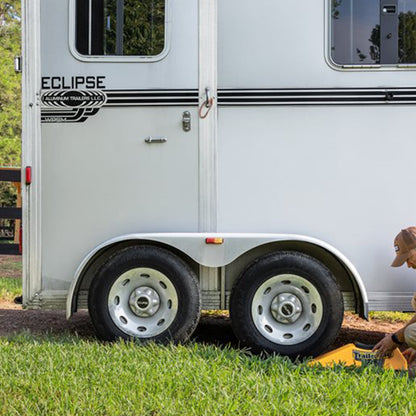 Camco Trailer Aid PLUS Tandem Trailer Tire Changing Ramp with  5.5" Lift, Yellow - Find Fresh Goods