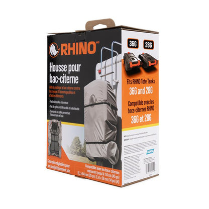 Camco Rhino RV Tote Tank Cover Accessory for 28 and 36 Gallon Tanks, Large, Gray - Find Fresh Goods