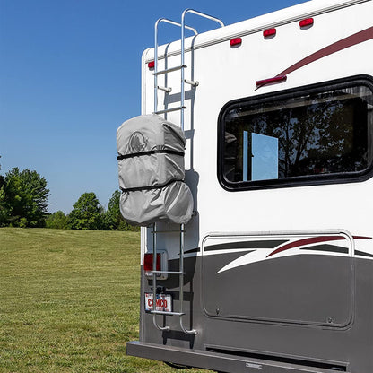 Camco Rhino RV Tote Tank Cover Accessory for 28 and 36 Gallon Tanks, Large, Gray - Find Fresh Goods