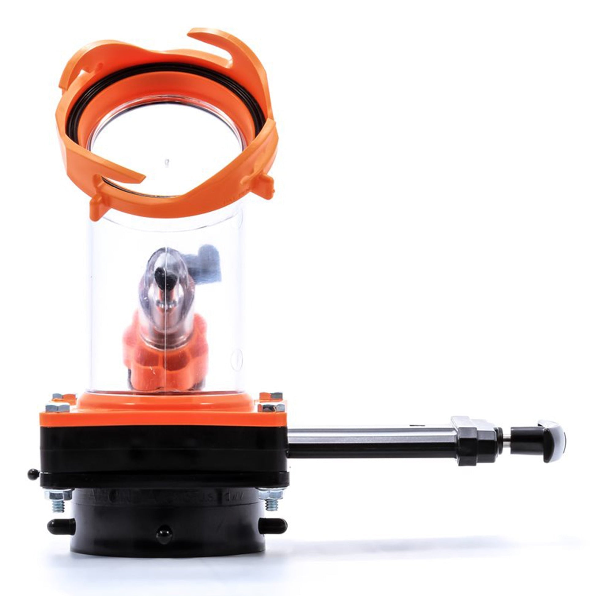 Camco Rhino Blaster Pro Clear Elbow RV Trailer Holding Tank Rinser w/Gate Valve - Find Fresh Goods