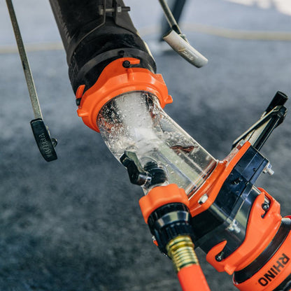 Camco Rhino Blaster Pro Clear Elbow RV Trailer Holding Tank Rinser w/Gate Valve - Find Fresh Goods