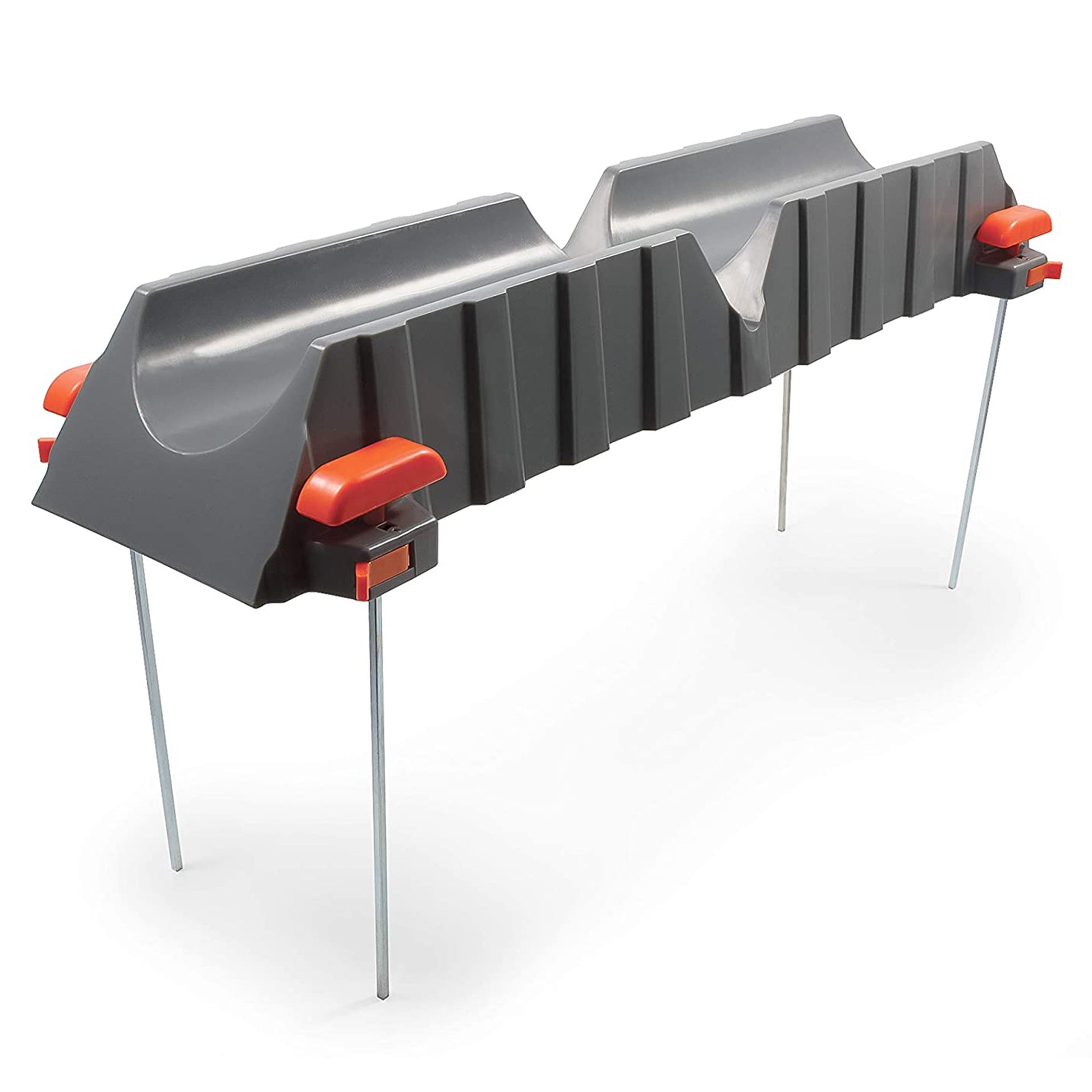 Camco 43071 Adjustable Stackable Sewer Hose Drain Support Kit for RV (6 Troughs) - Find Fresh Goods