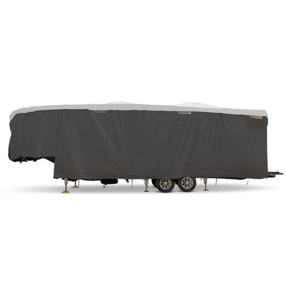 Camco ULTRAGuard 34-36' 5th Wheel RV Cover with Zipper Doors & Covered Air Vents - Find Fresh Goods
