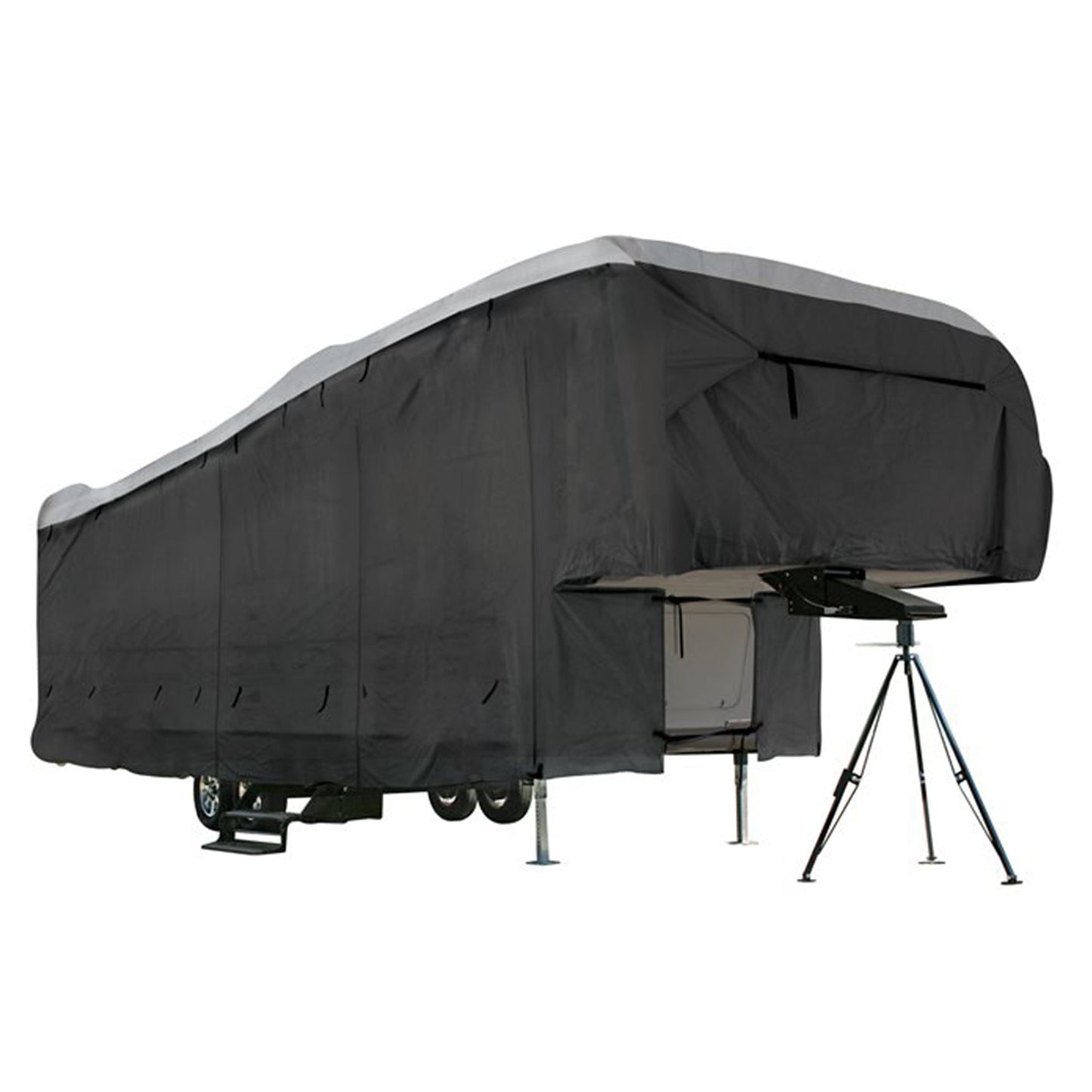 Camco ULTRAGuard 34-36' 5th Wheel RV Cover with Zipper Doors & Covered Air Vents - Find Fresh Goods