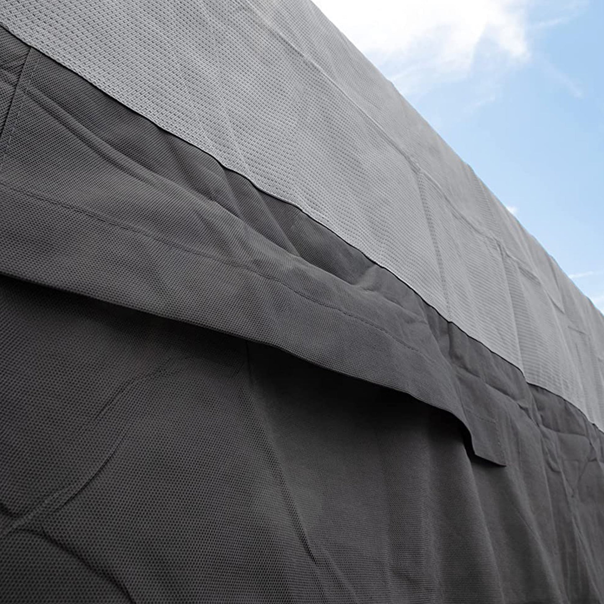 Camco ULTRAGuard 34-36' 5th Wheel RV Cover with Zipper Doors & Covered Air Vents - Find Fresh Goods