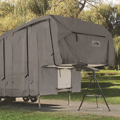 Camco ULTRAGuard 34-36' 5th Wheel RV Cover with Zipper Doors & Covered Air Vents - Find Fresh Goods