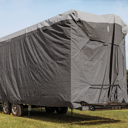 Camco ULTRAGuard 34-36' 5th Wheel RV Cover with Zipper Doors & Covered Air Vents - Find Fresh Goods