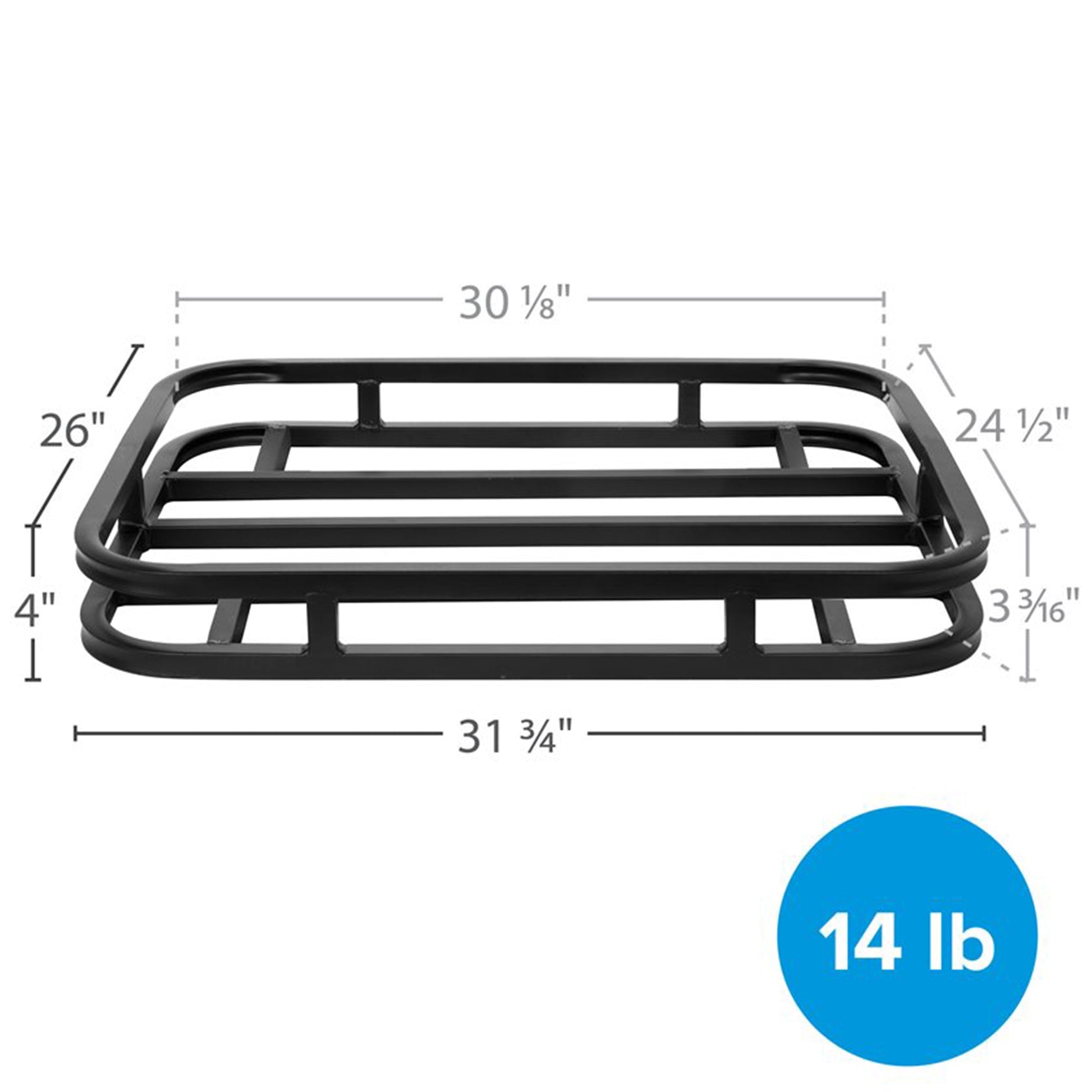 Eaz-Lift RV Bumper Mounted Cargo Gear Carrier, Hitch Rack for 4" & 4.5" Bumpers - Find Fresh Goods