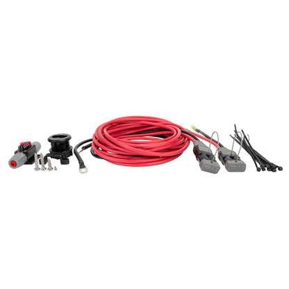 Trac High Current 12V Power Outdoors Vehicle Wiring Kit w/Quick Connect System - Find Fresh Goods