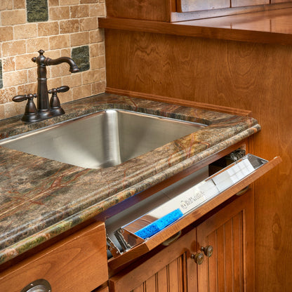 Rev-A-Shelf 25" Tip Out Tray for Sink Base Cabinet w/Soft-Close 6581-25SC-52